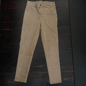 ae ne(x)t level high-waisted jegging crop brown 8